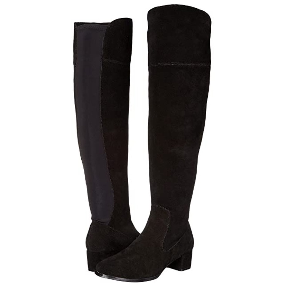 Chinese Laundry Fame Boot (Black Split Suede)
